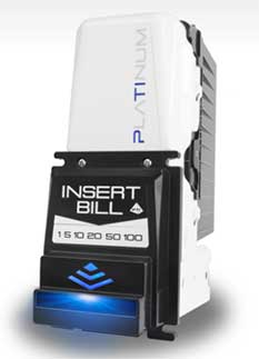 Pyramid bill acceptors