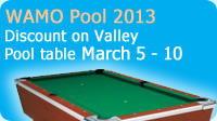 WAMO Valley Pool Table